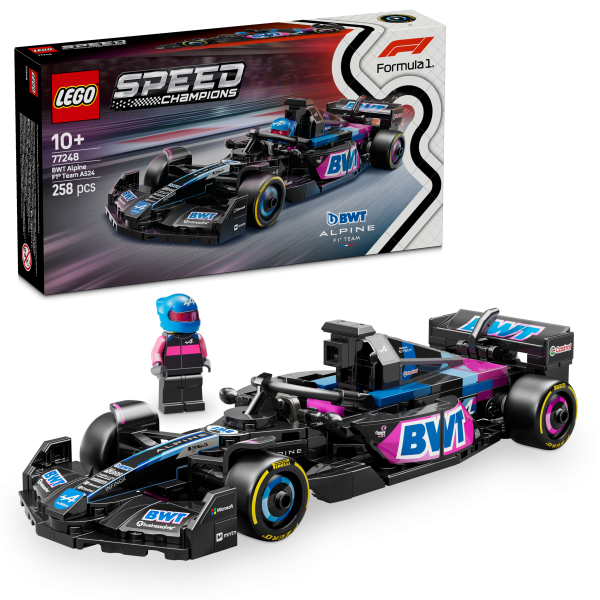 LEGO® Speed Champions - 77248 - BWT Alpine F1® Team A524 Rennauto